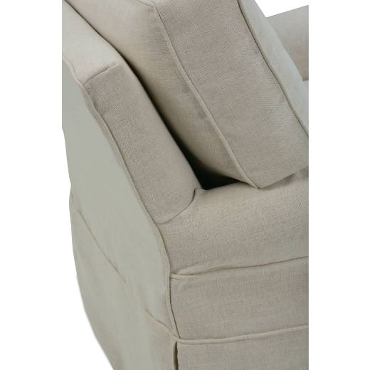 Picture of Sophie Slipcovered Swivel Glider